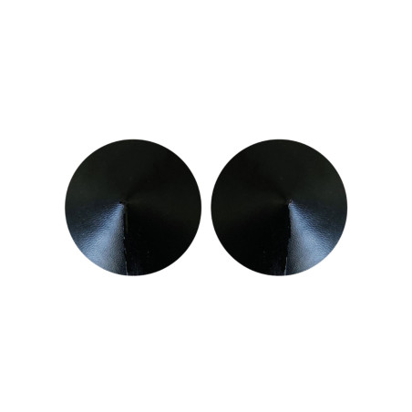 Cache-Tétons Satin NIPPLE COUTURE Noir Kinky