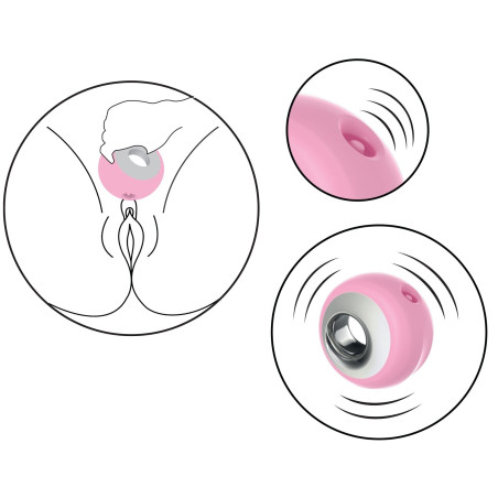 Stimulateur de Clitoris VERVE Rose