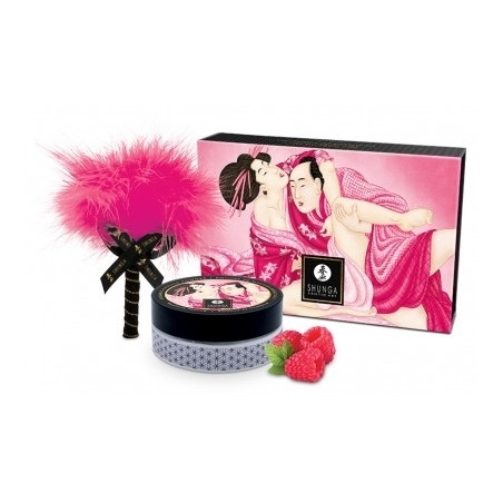 Poudre de Massage Délectable ÉMOTION DE FRAMBOISE 75gr Shunga