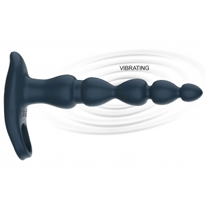 Chapelet vibrant ELIXER pour Double pénétration anale