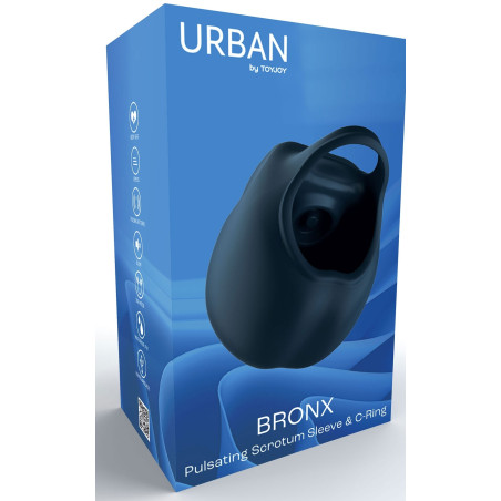 Sac à bourses vibrant BRONX de Urban Men 7 Pulsations