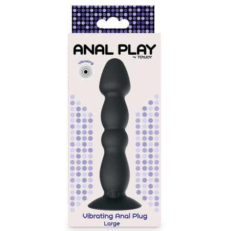 Plug vibrant ANAL VEEZ de Anal Play 16 x 3.5 cm