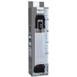 Pompe à Pénis Automatique POWERPUMP 18.5 x 5.8cm Noir 2