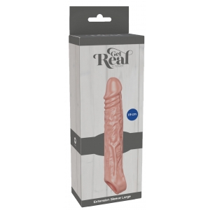 Gaine de pénis EXTEND RIL L de Get Real 15 x 3.5 cm