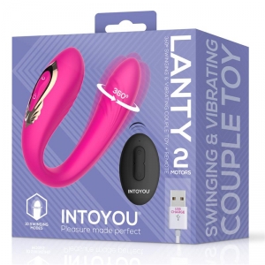 Double Stimulateur LANTY 2 10 x 3cm Intoyou