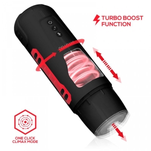 Masturbateur automatique PYRO 7 Va-et-vient et Rotations