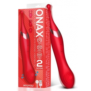 Stimulateur de clitoris ONAX Double Pulse Rouge