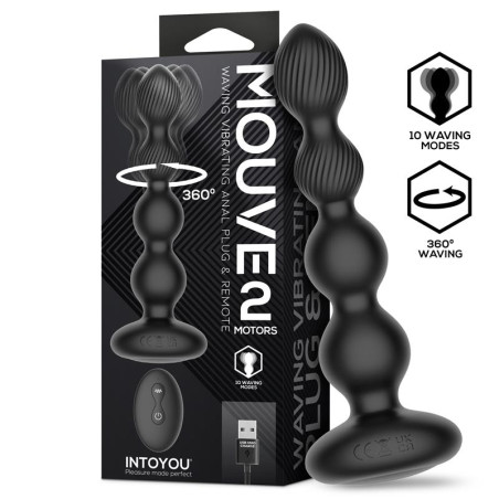 Boules anales vibrantes MOUVE Vibration et Rotation