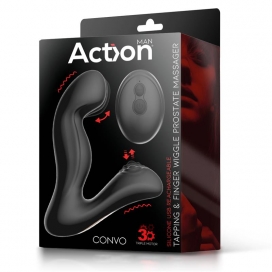 Stimulateur de Prostate Vibrant avec Tapotement CONVO 12 x 3.5cm 2