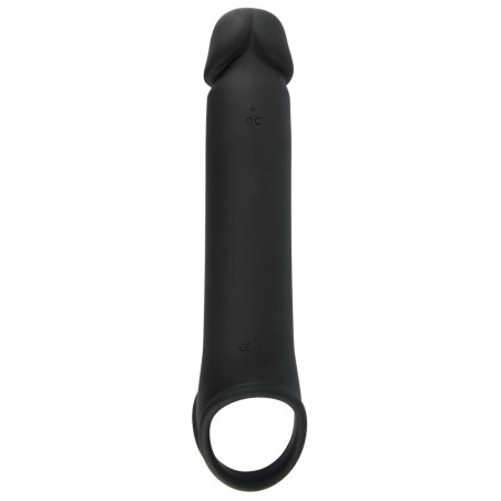 Gaine de pénis vibrante EXTENSION 19 cm 10 Vibrations