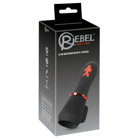 Masturbateur de gland GLANS REBEL 10 Vibrations