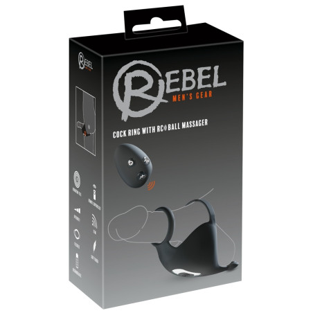 Stimulateur pour les testicules BALL MASSAGER 10 Vibrations
