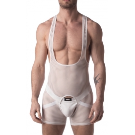 Singlet Backless PAN blanc de Barcode Berlin