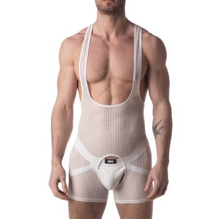 Singlet Backless PAN blanc de Barcode Berlin