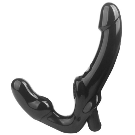 Gode Ceinture sans harnais GLOWBLACK 12 x 3.5cm