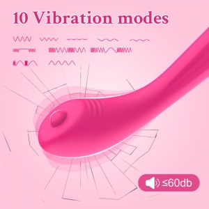 Vibro Point G PINKLIE 12 x 3cm Rose