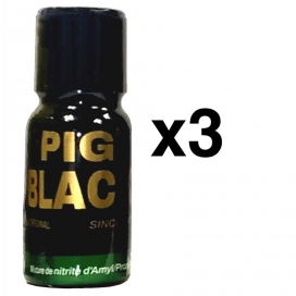 PIG BLACK 15ml x3