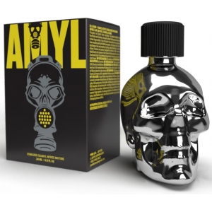 Arôme AMYL SILVER SKULL de 24 ml Bouteille Crâne