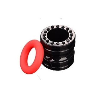 Ballstretcher souple DOBLO noir-rouge Hauteur 4 cm