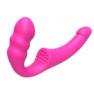 Vibro sans Harnais PIZZIE 13 x 3.5cm Rose