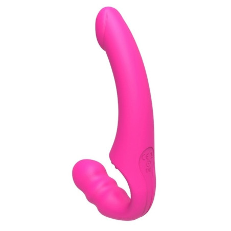 Vibro sans Harnais PIZZIE 13 x 3.5cm Rose