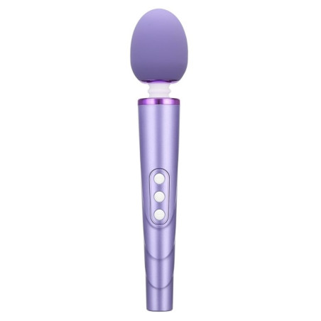 Wand EGGY 25cm | Tête 49mm Violet Rose
