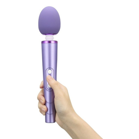 Wand EGGY 25cm | Tête 49mm Violet Rose