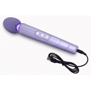 Wand EGGY 25cm | Tête 49mm Violet Rose