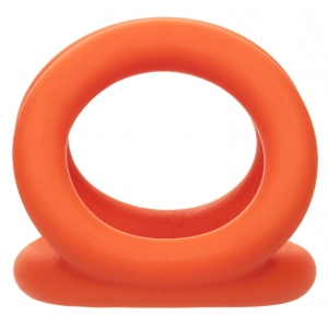 Ballstretcher en silicone ALPHA TRI-RING Orange de 38mm