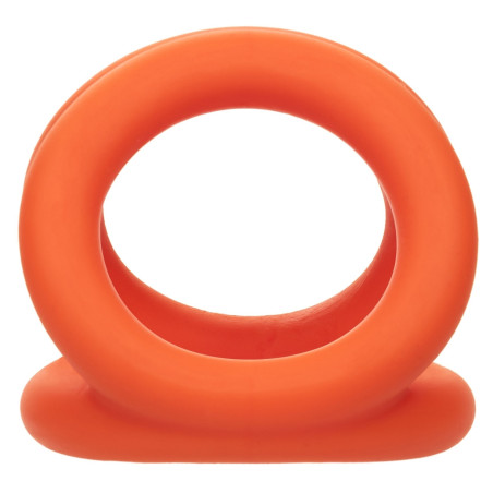 Ballstretcher en silicone ALPHA TRI-RING Orange de 38mm