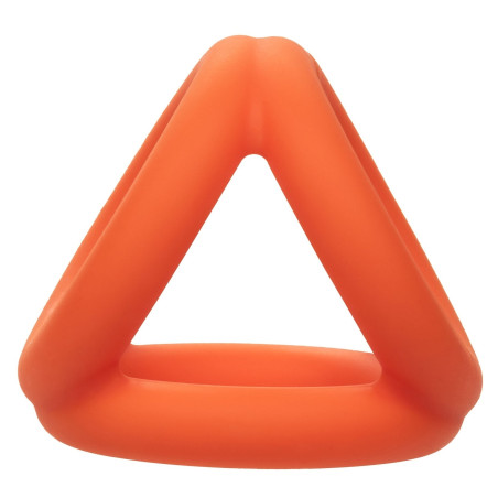 Ballstretcher en silicone ALPHA TRI-RING Orange de 38mm