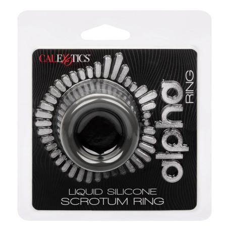 Ballstretcher silicone ALPHA SCROT Gris Hauteur 45 mm