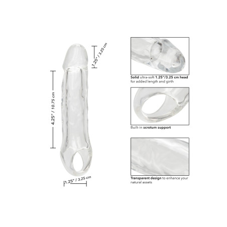 Gaine de pénis PERFORMANCE MAXX 13 cm Transparente