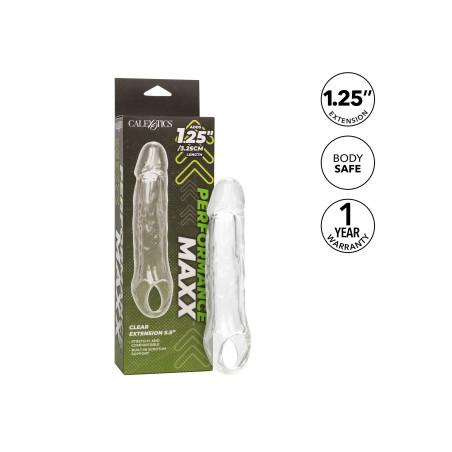 Gaine de pénis PERFORMANCE MAXX 13 cm Transparente