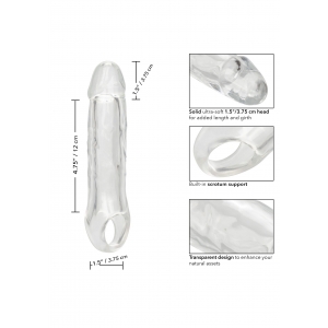 Gaine de pénis PERFORMANCE MAXX Transparente de 15 cm