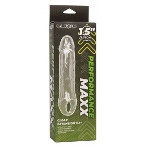 Gaine de pénis PERFORMANCE MAXX Transparente de 15 cm