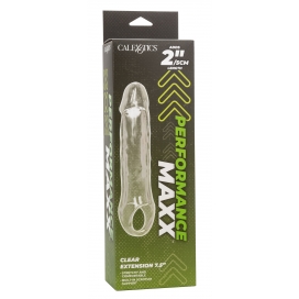 Gaine de pénis PERFORMANCE MAXX 18 cm Couleur Transparente 2