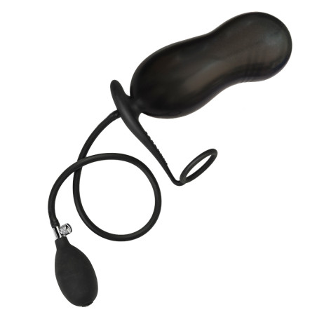 Plug gonflable avec Cockring INFASS 11 x 3 cm