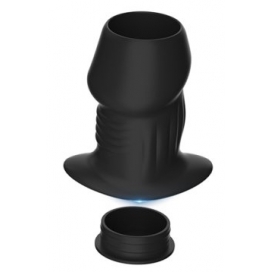 Plug Tunnel avec Bouchon EUHLO S de 5 x 3.5 cm Noir 2