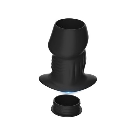 Plug Tunnel avec Bouchon EUHLO S de 5 x 3.5 cm Noir