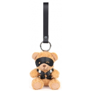 Ours Peluche Porte-Clés BEARI HARNESS Noir