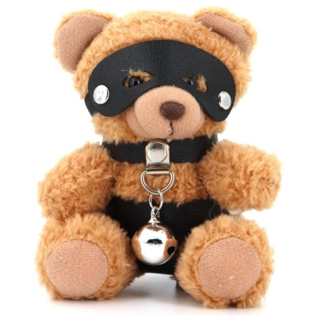 Ours Peluche Porte-Clés BEARI BELL Noir marron