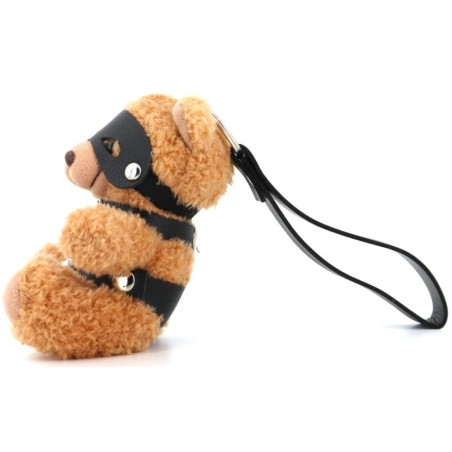 Ours Peluche Porte-Clés BEARI BELL Noir marron