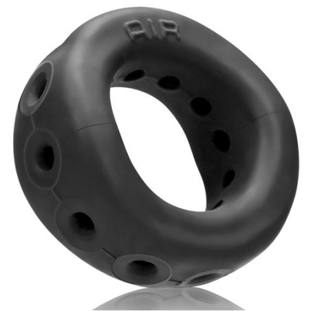 Cockring AirFlow Vented Oxballs de couleur noir en silicone