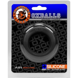 Cockring AirFlow Vented Oxballs de couleur noir en silicone 2