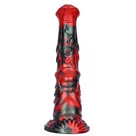 Gode Fantasy IKTORIX 20 x 5cm Noir et Rouge 2