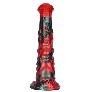 Gode Fantasy IKTORIX 20 x 5cm Noir et Rouge