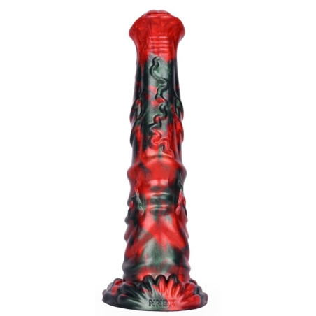 Gode Fantasy IKTORIX 20 x 5cm Noir et Rouge