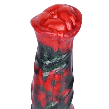 Gode Fantasy IKTORIX 20 x 5cm Noir et Rouge