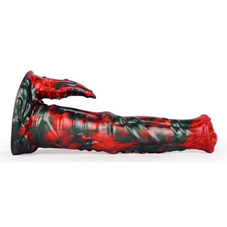 Gode Fantasy IKTORIX 20 x 5cm Noir et Rouge